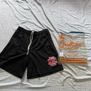 Eric Emanuel EE Shorts Black / Varsity Red